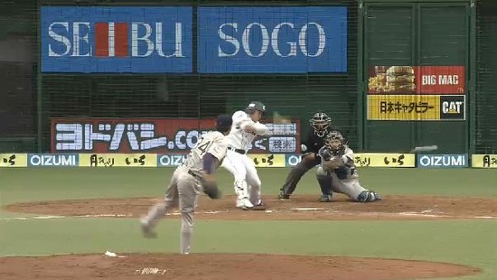 4回裏1森ヒット