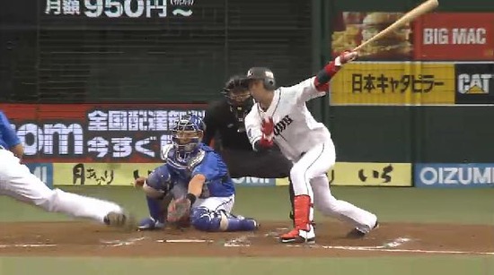 ２回裏３木村三振