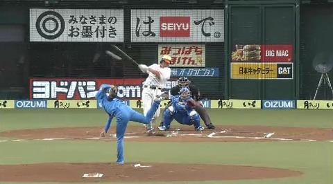 1回表1今宮柳田連続ヒット先制 (3)