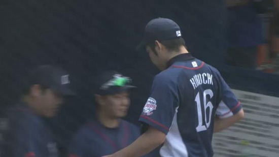 ５回裏１雄星三者凡退ノーヒットピッチング (3)