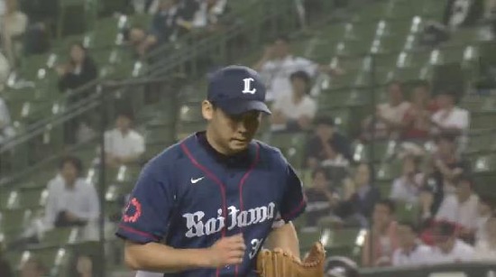 10回表３福浦ゲッツー