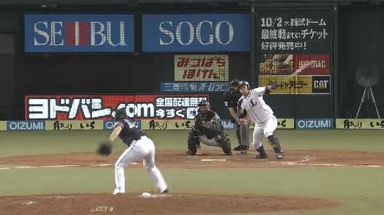 7回裏1浅村内野安打 (2)