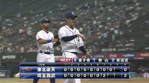 8回表4ボウカー三振 (1)