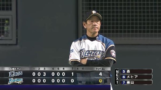 ７回裏３三者凡退 (2)