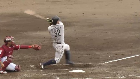 ２回表１浅村HR (2)