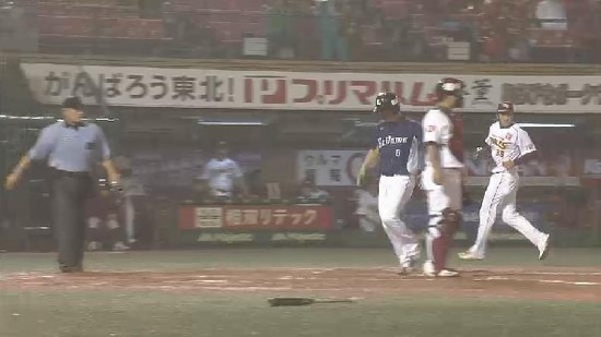 6回表2メヒア2点タイムリー7打点 (3)