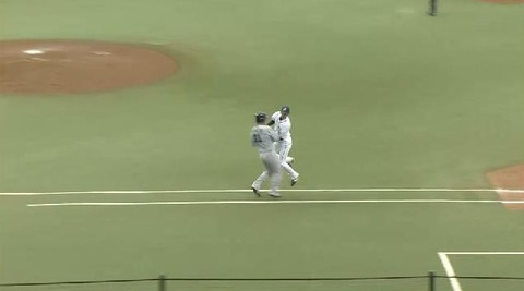 ７回表５野本１ゴロ