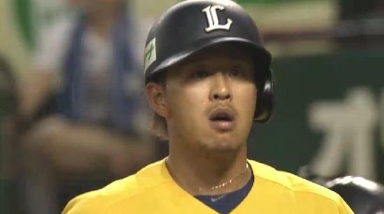 ５回裏３中村浅村三振 (3)