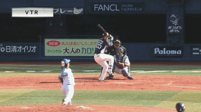 5回表１秋山タイムリー