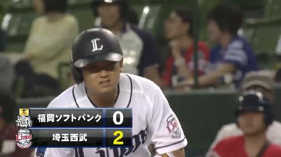 ３回裏３森タイムリー (2)