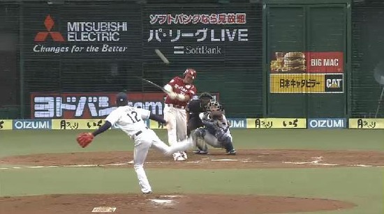 ３回表４枡田タイムリー (2)