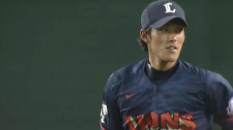 ７回表７中田大飛球 (2)