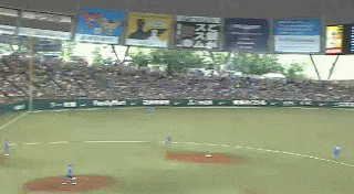 4回表1金子ファインプレー