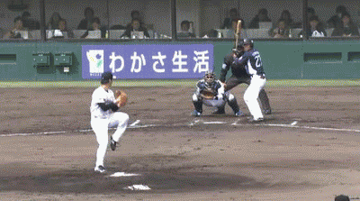 ２回表３炭谷タイムリー (1)