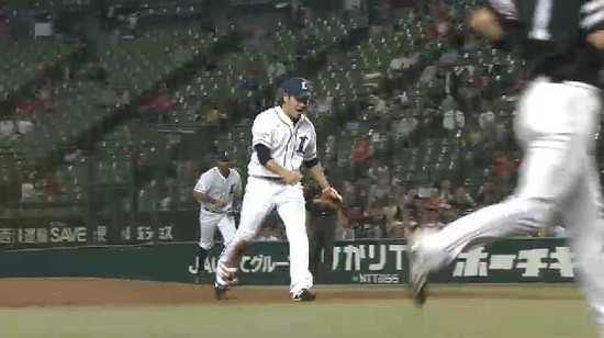 6回表4松田三振 (2)