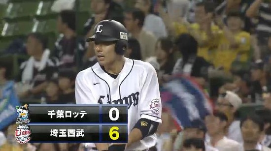 4回裏３炭谷タイムリー (1)