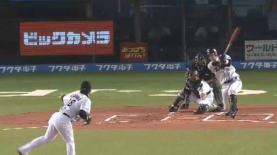 １回表２浅村タイムリー、エラー２点 (5)