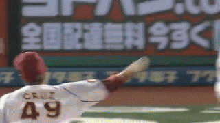 ８回表２森２点タイムリー (1)