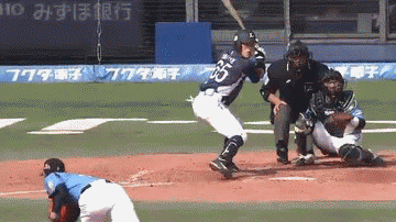 ３回表３斉藤タイムリー２ベース