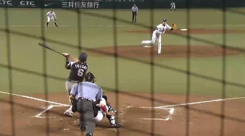 ７回表１終了 (2)