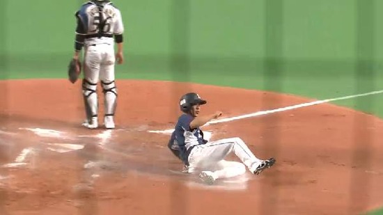７回表２浅村タイムリー (1)