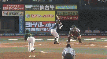 ３回表１中村フォアボール栗山タイムリー (1)