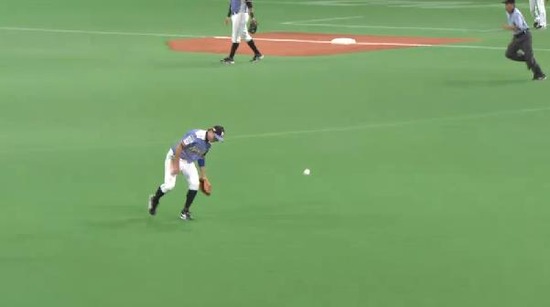 ８回表１炭谷ヒット (2)