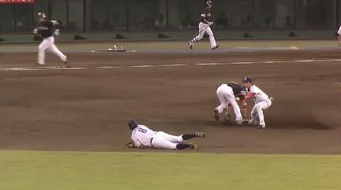 2回表1ヒット四球満塁