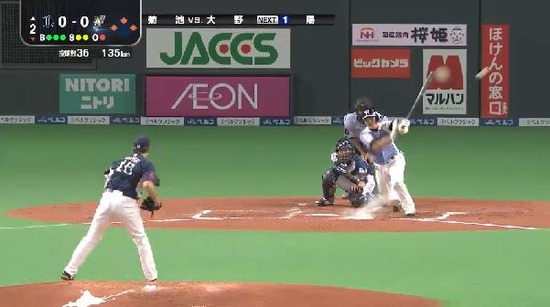 2回裏３サードゴロ中村送球エラー２点 (1)
