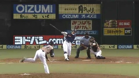 5回裏4栗山タイムリー2ベース (2)