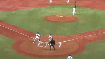 6回表3鬼崎ヒット (2)