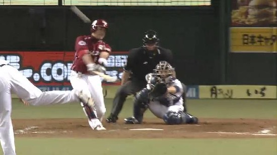 ９回表２藤田満塁弾 (3)