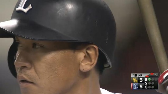 １０回裏３脇谷さよなら (1)