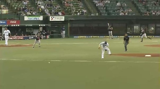 2回表１今江福浦連打 (2)