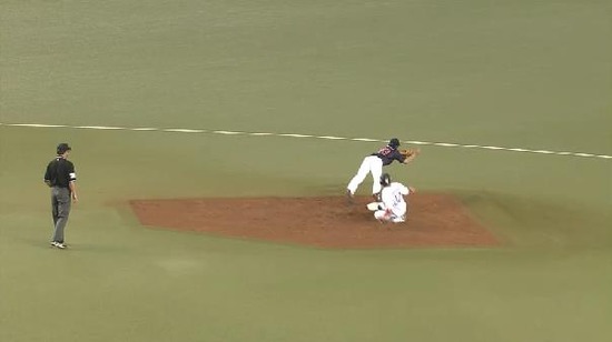 1回裏1浅村おかわり連打 (3)