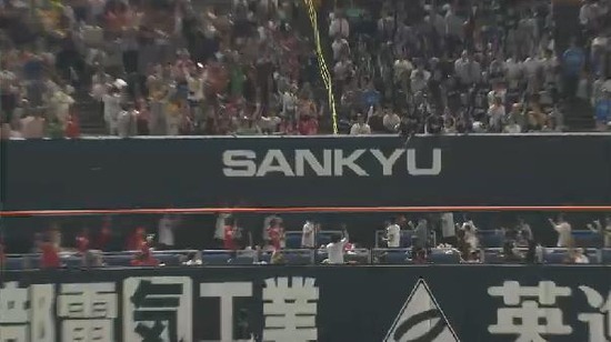 ３回裏１中村フォアボール今宮２ラン (2)