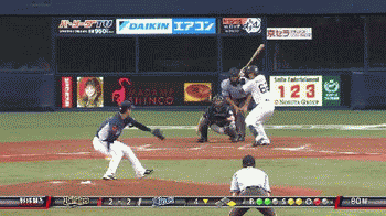 ４回裏２三振ゲッツー