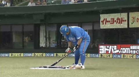 5回裏3中村三振 (3)