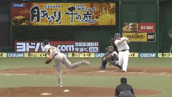 2回裏６おかわり内野安打タイムリー (2)