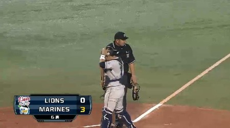 6回裏2挟まれてる間に生還