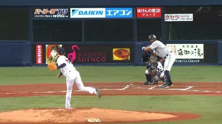 ２回表１メヒア森フォアボール