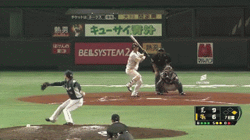 ７回裏２三振ゲッツー