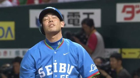 ３回表１秋山三振 (2)