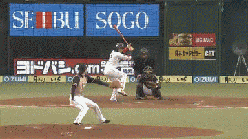 9回裏1金子ヒット