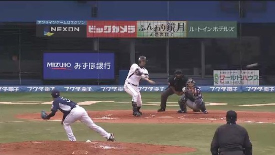 ６回裏１今江福浦連打１塁２塁