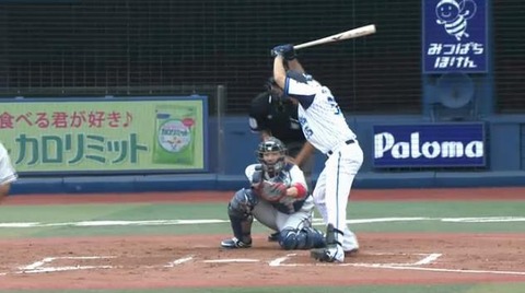 6回裏1ゴメス三振