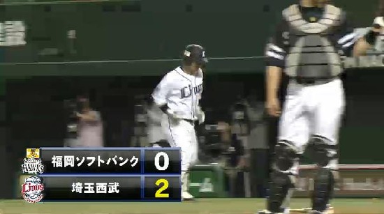 1回裏６森犠牲フライ (2)
