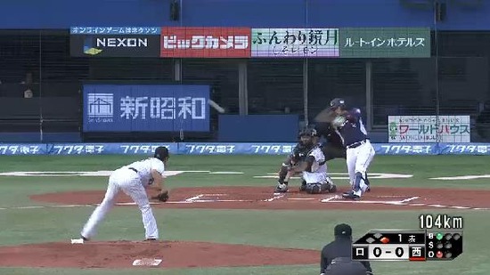1回表2浅村センター前1塁2塁1アウト (1)