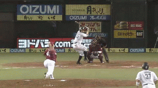 ７回裏３秋山タイムリー (1)