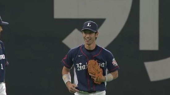 １回表３三者凡退 (2)